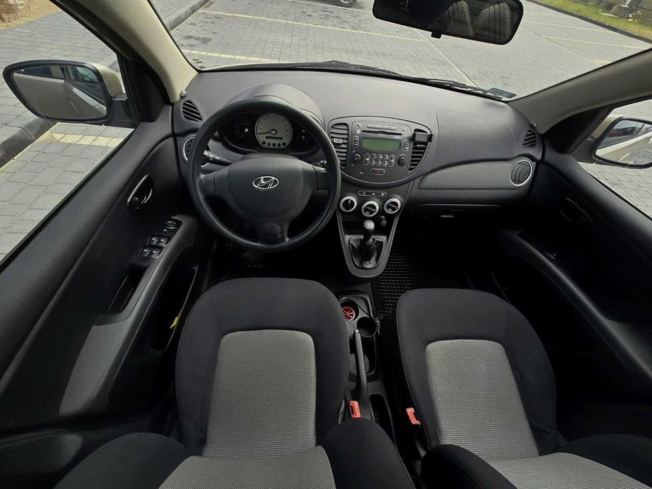 Hyundai i10 SalonPL*Niski-Oryg. Przebieg*El. Szyby/Lusterka*Klima*AUX*