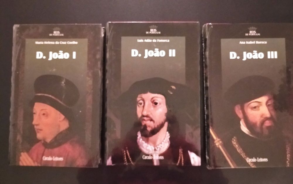 Livros avulso da coleção de Reis/Rainhas de Portugal