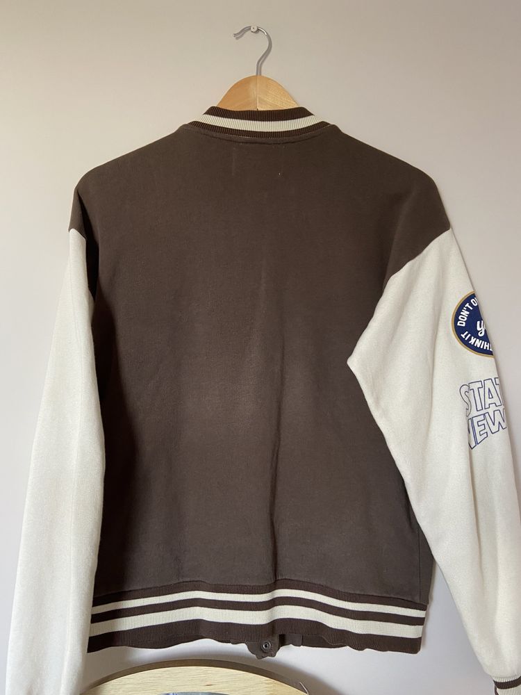 bluza bejsbolówka baseball damska bluza rozpinana pull&bear 36 S