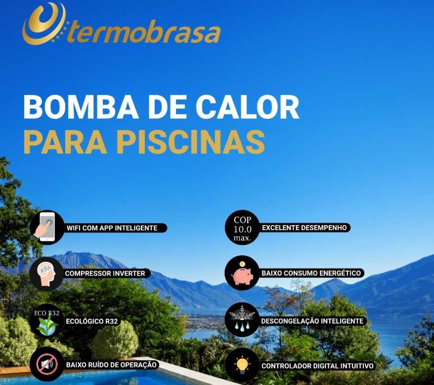 Bomba de Calor de Piscina Termobrasa Titanium 11W