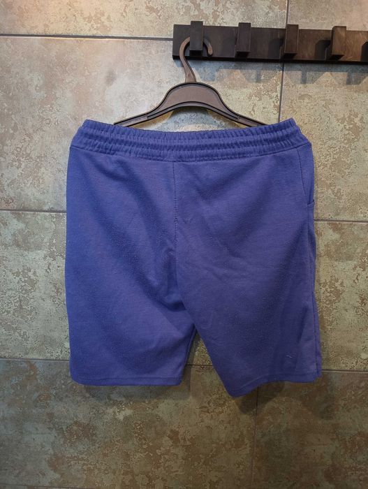 Spodenki dresowe granatowe męskie Szachownica M