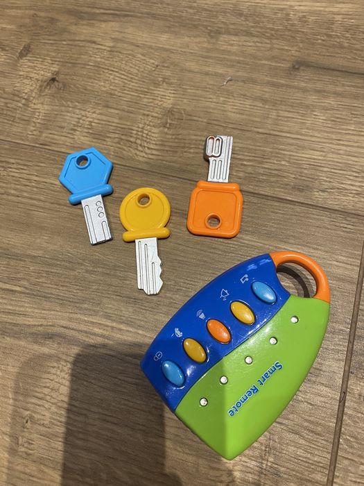 Klucze do samochodu - interaktywna zabawka