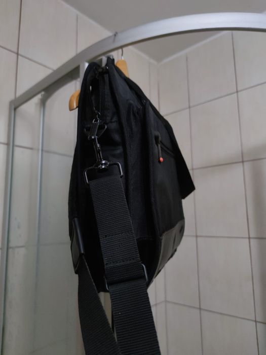 Elegancka torebka Think Pad materiałowa męska torba laptop notatnik du