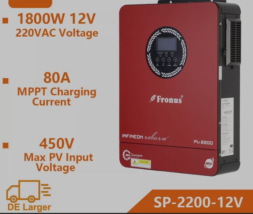 Продам комплект аккумулятор lifepo4 280ah + инвертор 1.8кв