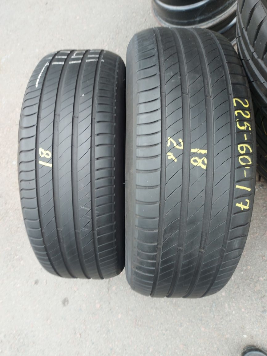 225/60 R17 99V Michelin 2колеса пара шин