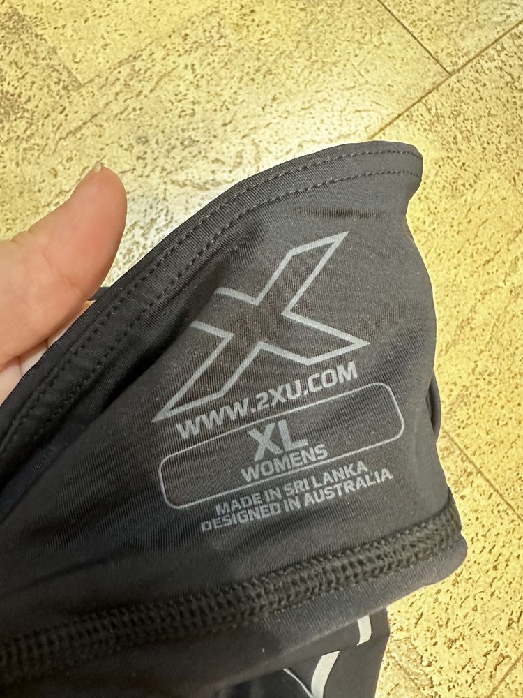 Тайси 2XU (L-Xl), лосіни спорт біг фітнес, Компрессионные лосины