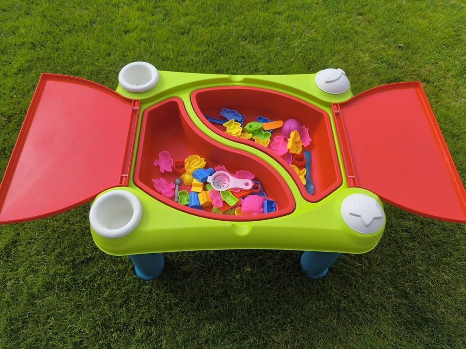 Piaskownica stolik na wodę piasek kinetyczny