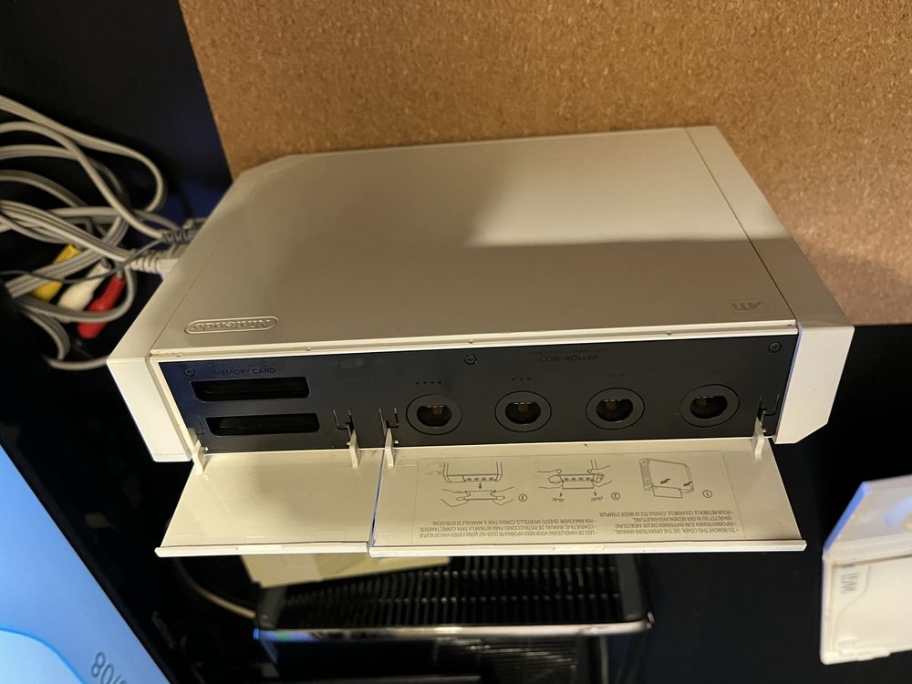 Nintendo Wii Box Mega Zestaw + dodatki + gry