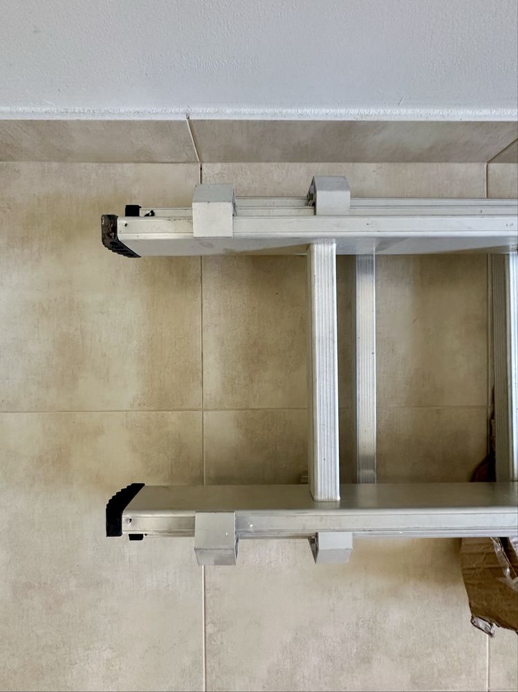 Escadote triplo 2,5m cada extensão