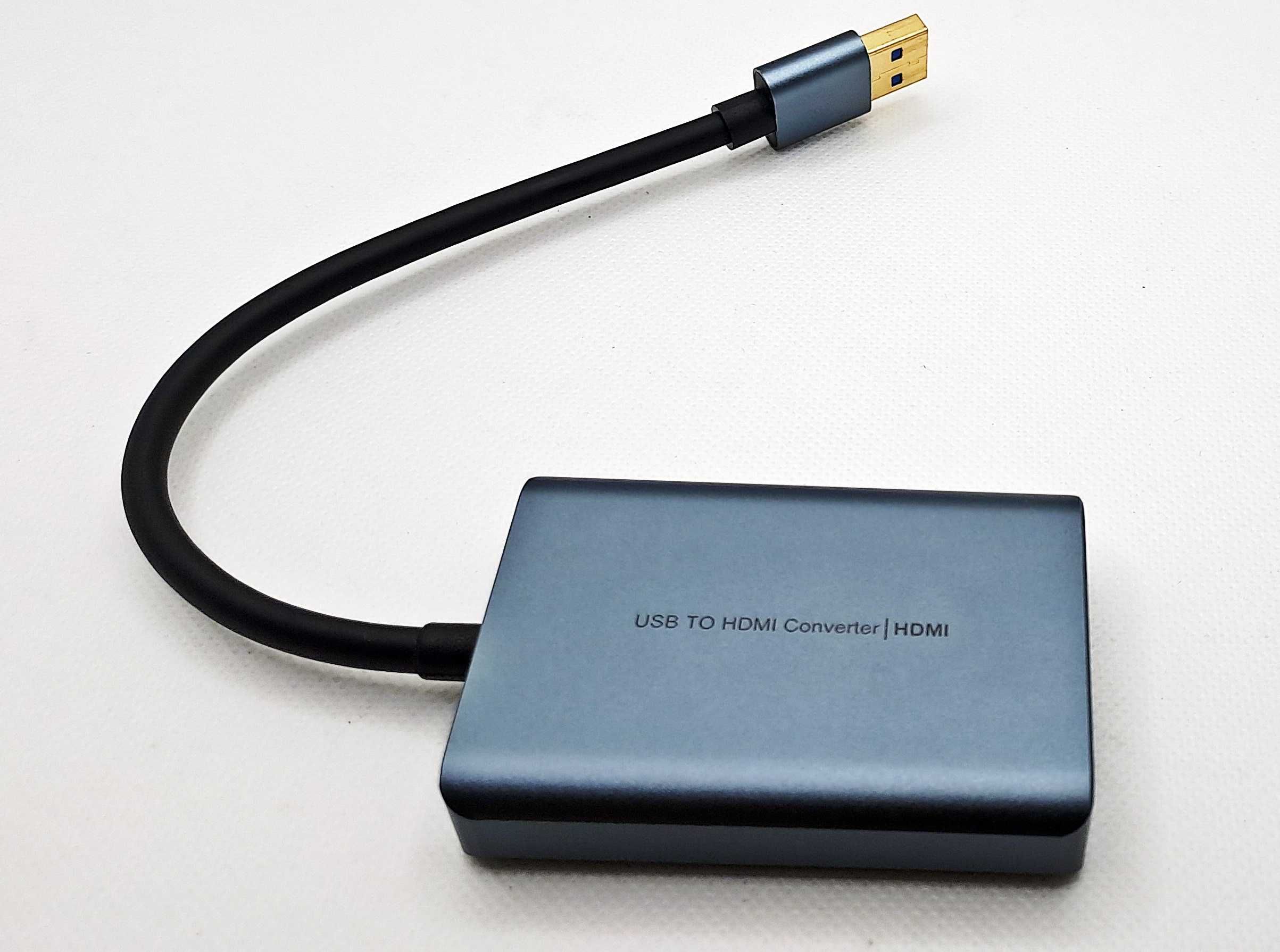 Adapter Przejściówka USB HDMI 1080P Audio Wideo Win XP Vista 7 8 10 11