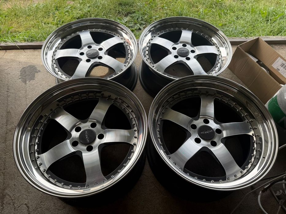 Carline Dynatech 3tlg 9j et33/11j et25 20" 5x120 BMW E38 E60 Radinox