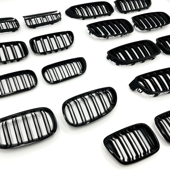 Решітки bmw ноздрі e39, e46, e53, e60, e70, e90, f10, f30