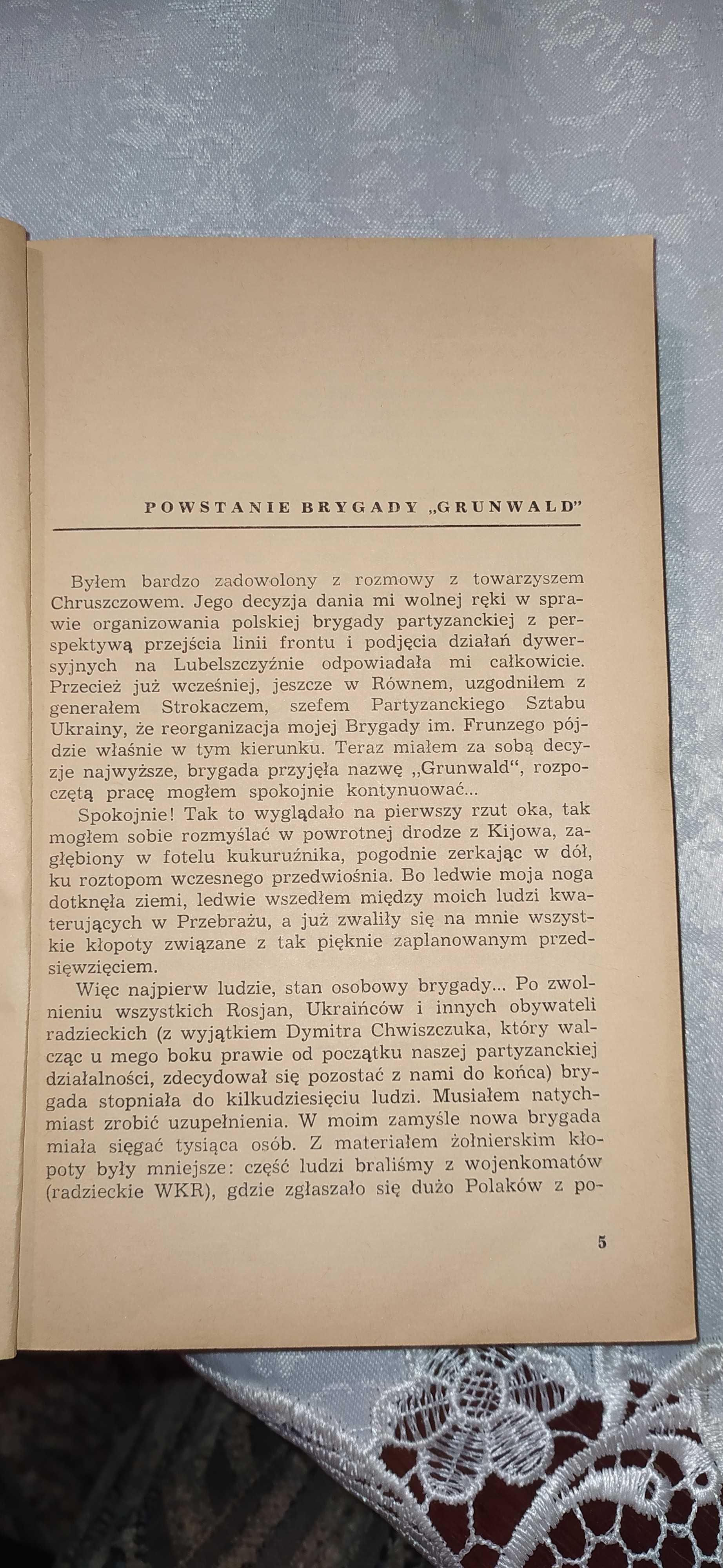 Książka "Brygada Grunwald" - Józef Sobiesiak