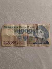 Banknot z PRL-u z roku 1982