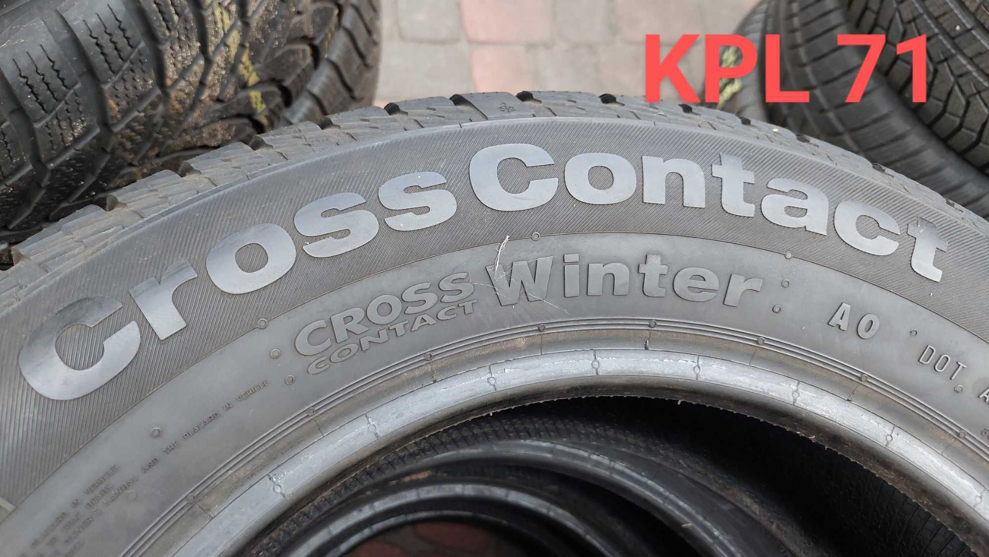 Opony zimowe 4szt. Continental Cross Contact 215/65/16 kpl 71