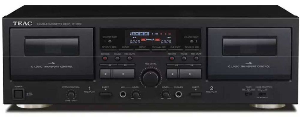 DECK DE CASSETES DUPLO TEAC W-1200 (NOVO)