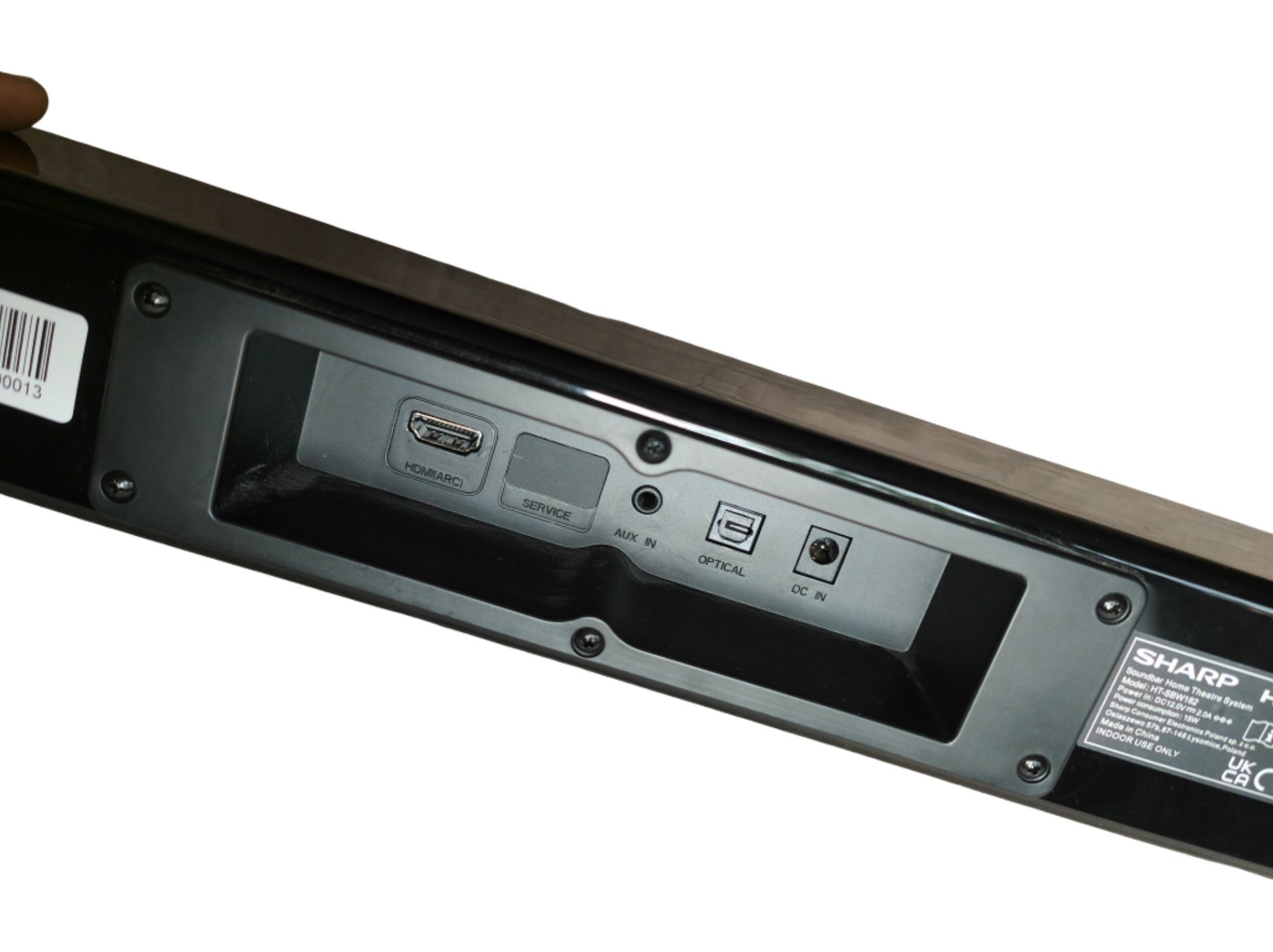 Soundbar Sharp HT-SBW182, bezprzewodowy subwoofer, HDMi ARC, Pilot, BT