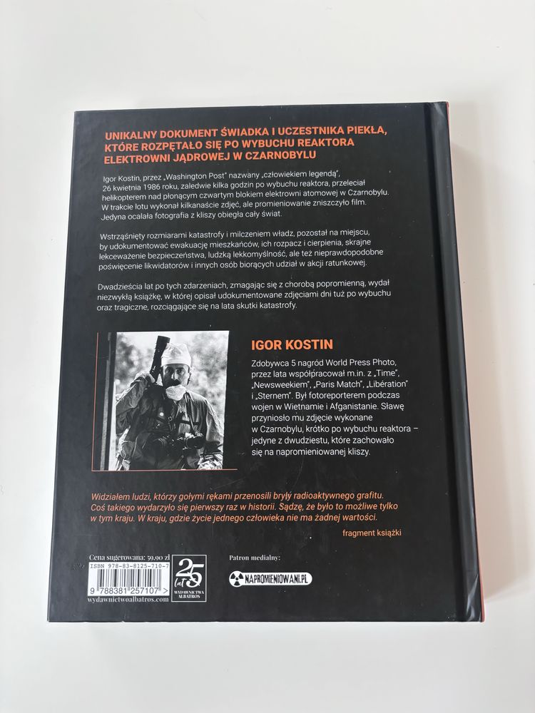 „Czarnobyl. Spowiedź reportera” - Igor Kostin