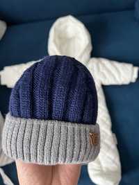 Дитяча зимова шапка на новонародженого