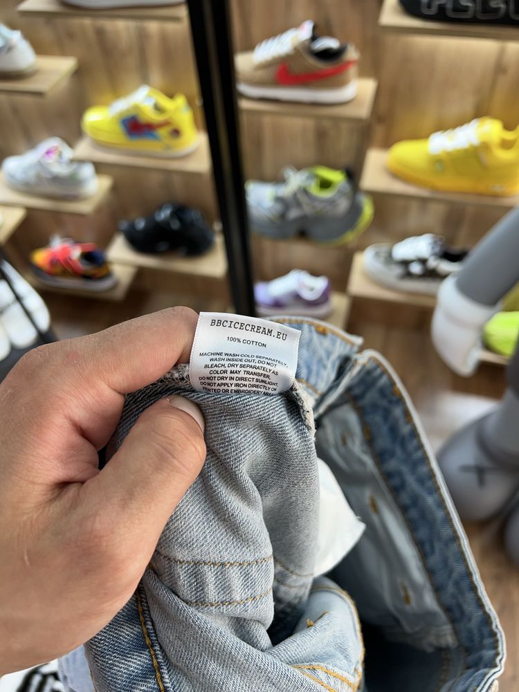 Шорти Джинсові BBC Billionaire Boys Club Ice Cream Blue Denim