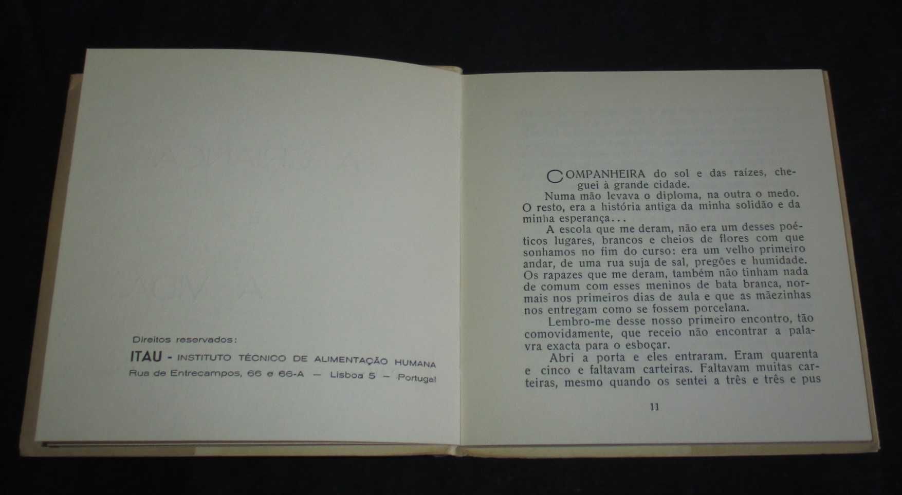 Livro A Criança e a Vida Maria Rosa Colaço 1970