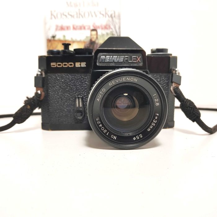 Lustrzanka analogowa REVUEFLEX 5000 EE Priorytet przysłony czas 1/2000