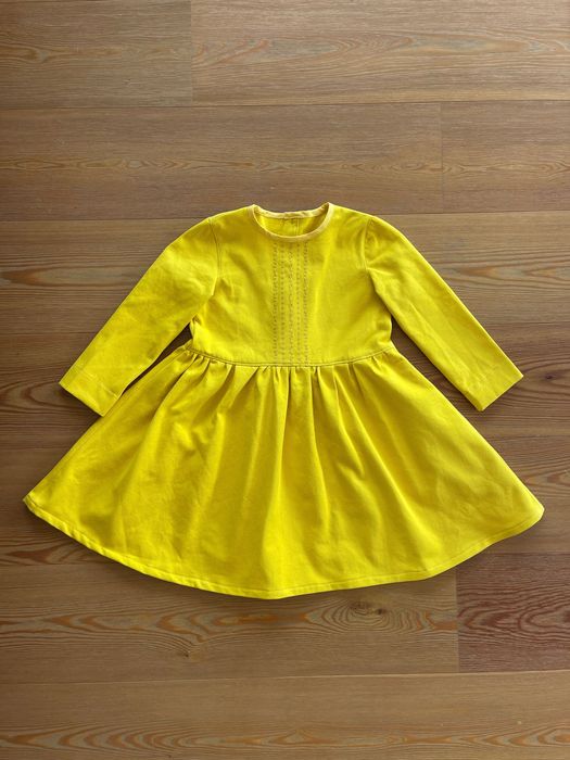 Yellow Dress for girl 3-4 y.o 104 cm don.bacon