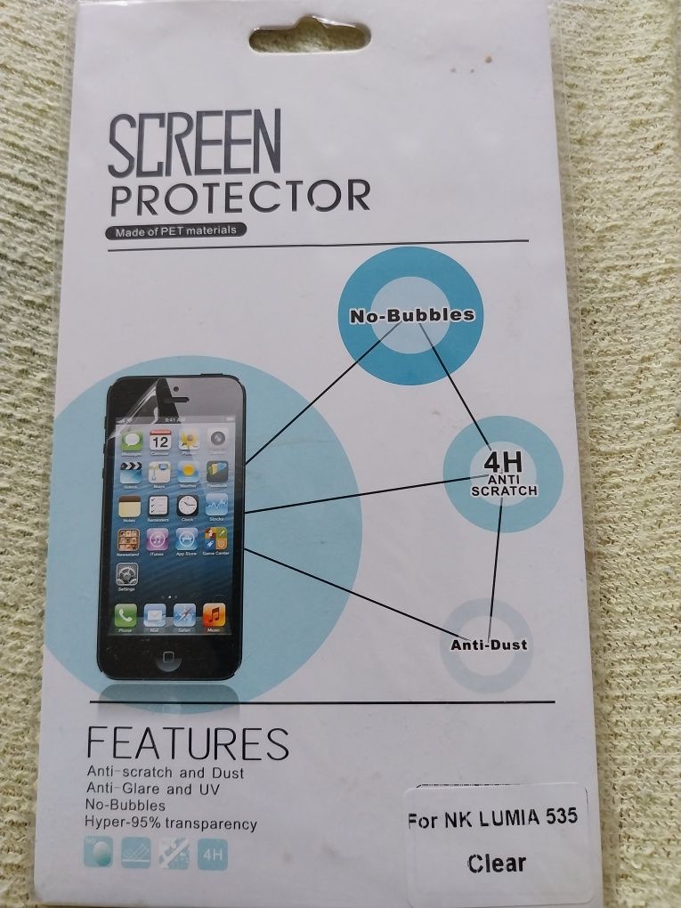 Etui Nokia Lumia 535 + szkło