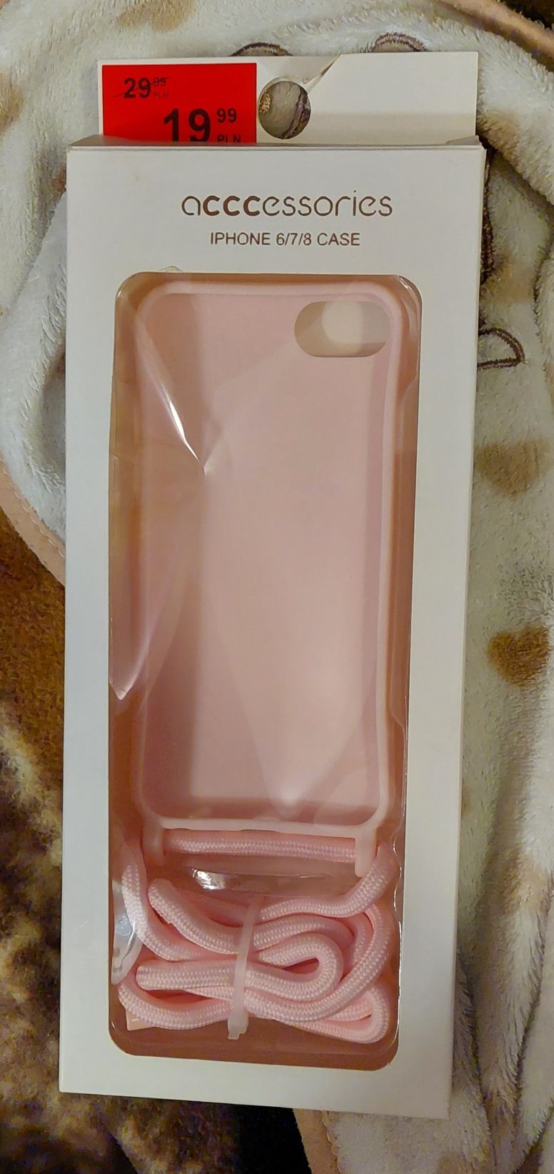 Etui komórka różowe iPhone 6 7 8 smartfon I PHONE nowe