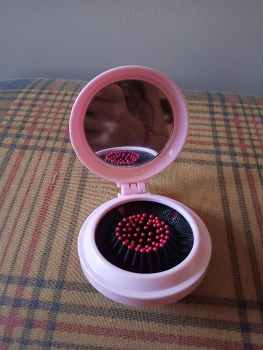 Conjunto espelho/escova Hello Kitty