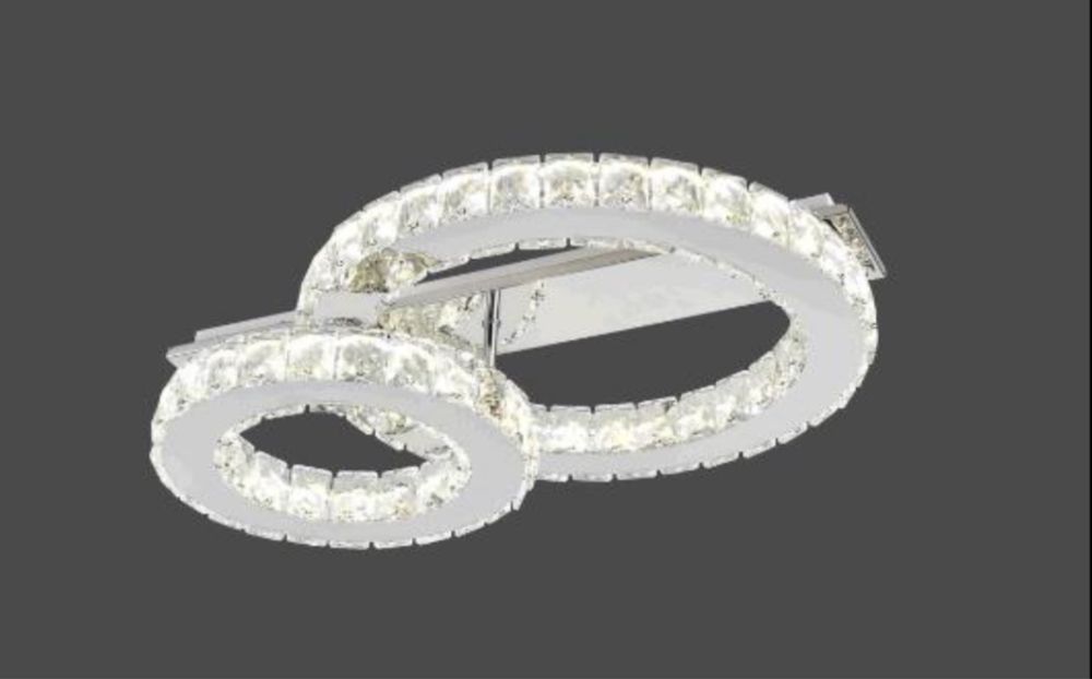 Люстра кришталева led