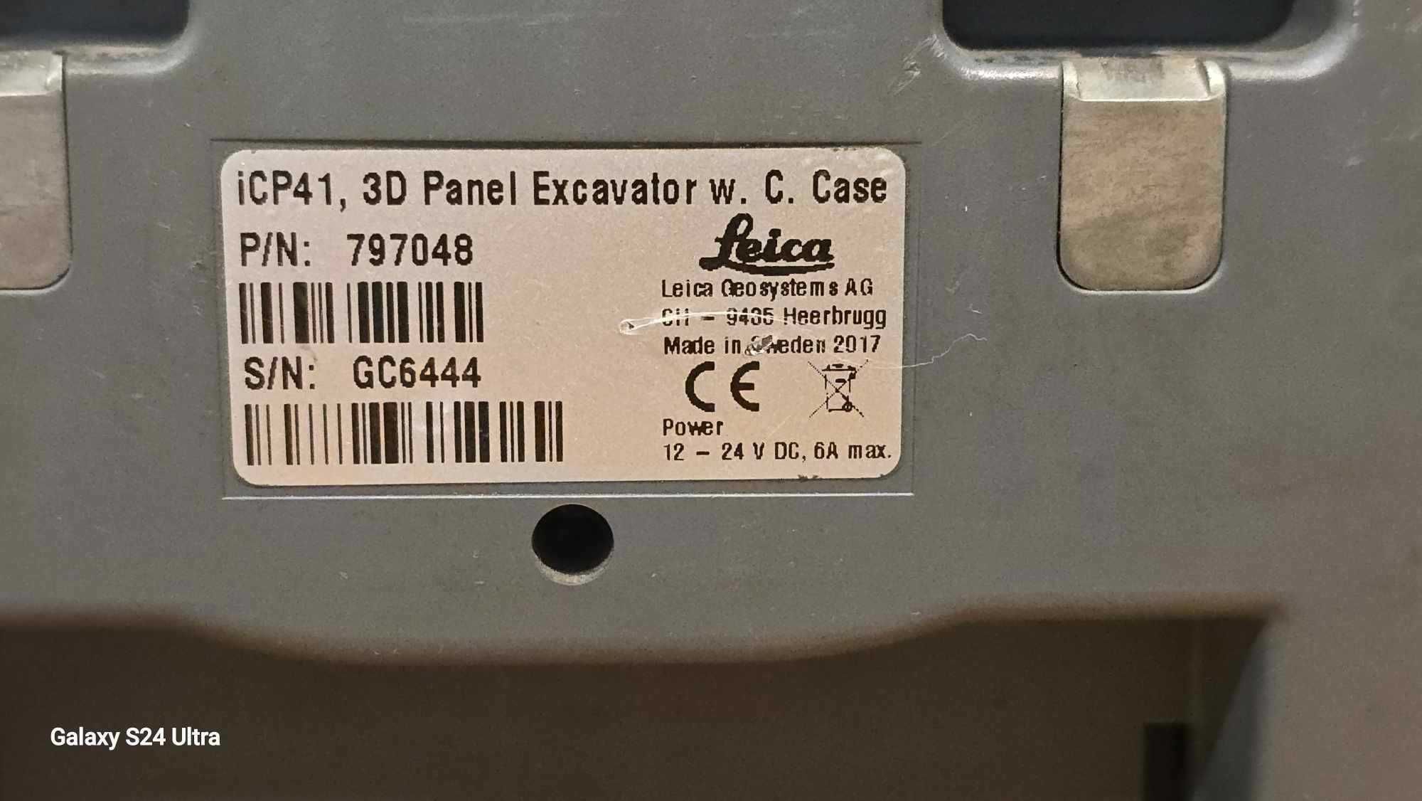 Leica icp41 3d Panel Excavator
