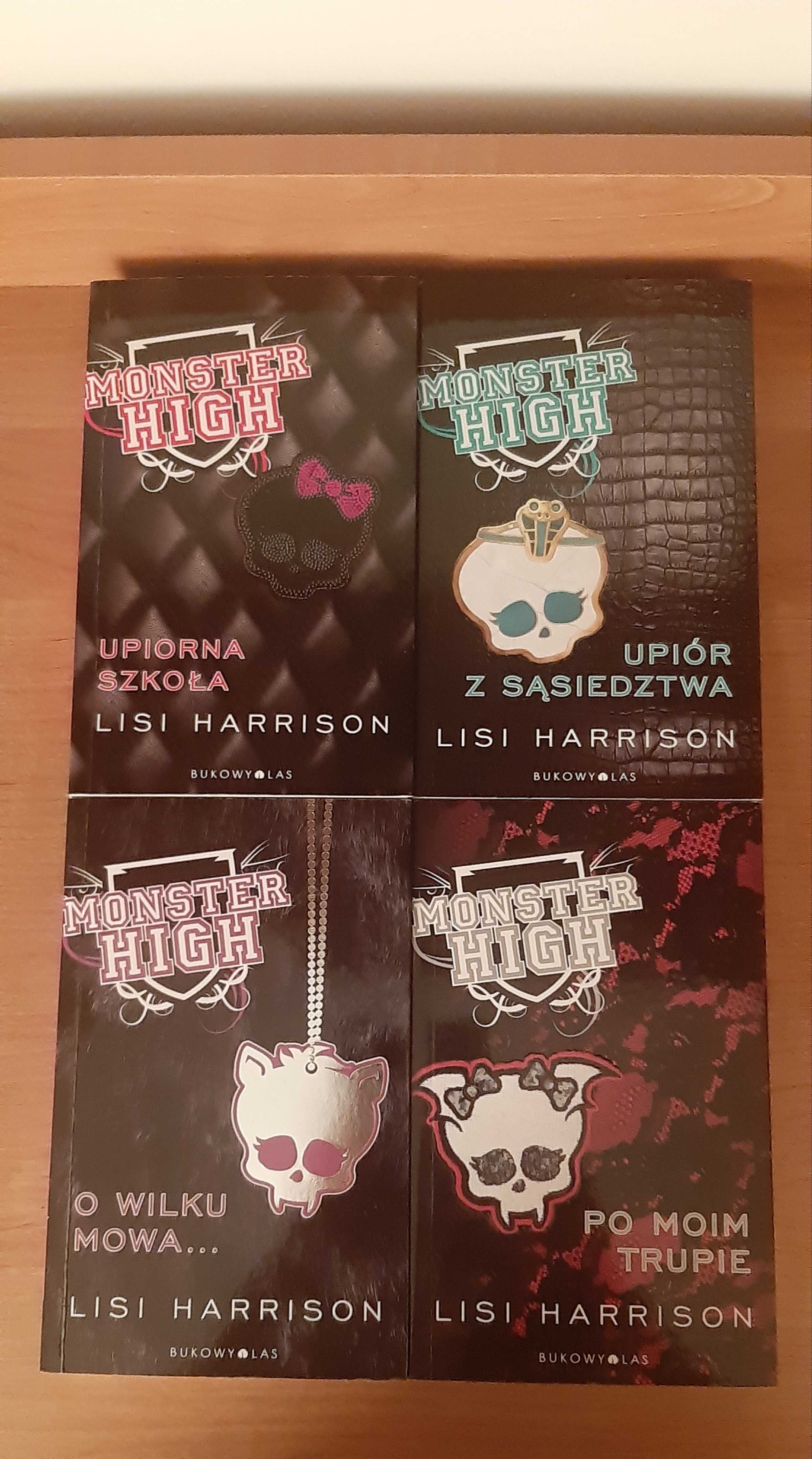 Monster High tomy 1-4  Lisi Harrison