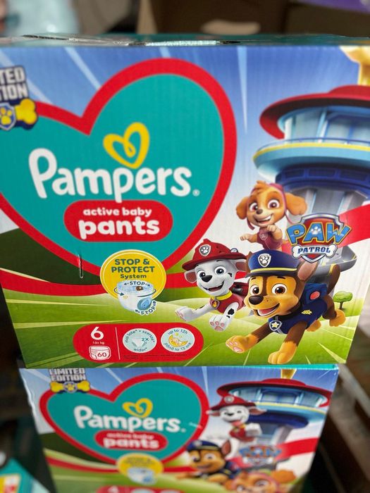 Підгузки-трусики Pampers Pants Щенячий патруль Розмір 4,5,6