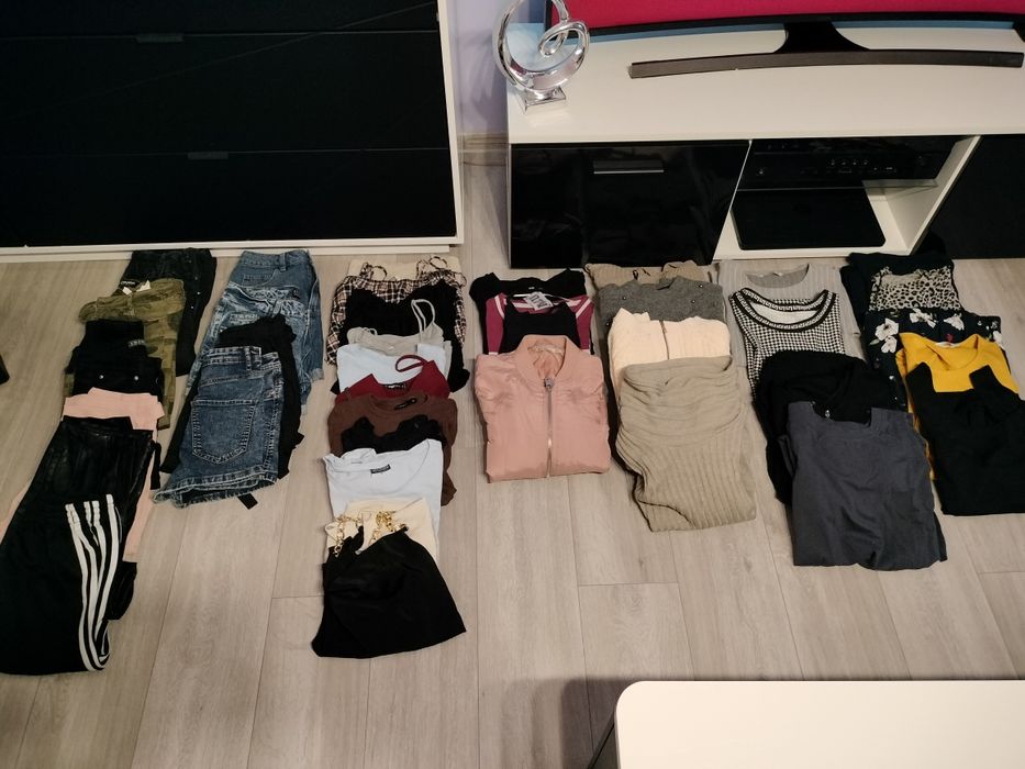 Paka ciuchów damskich S/XS ok 45 sztuk