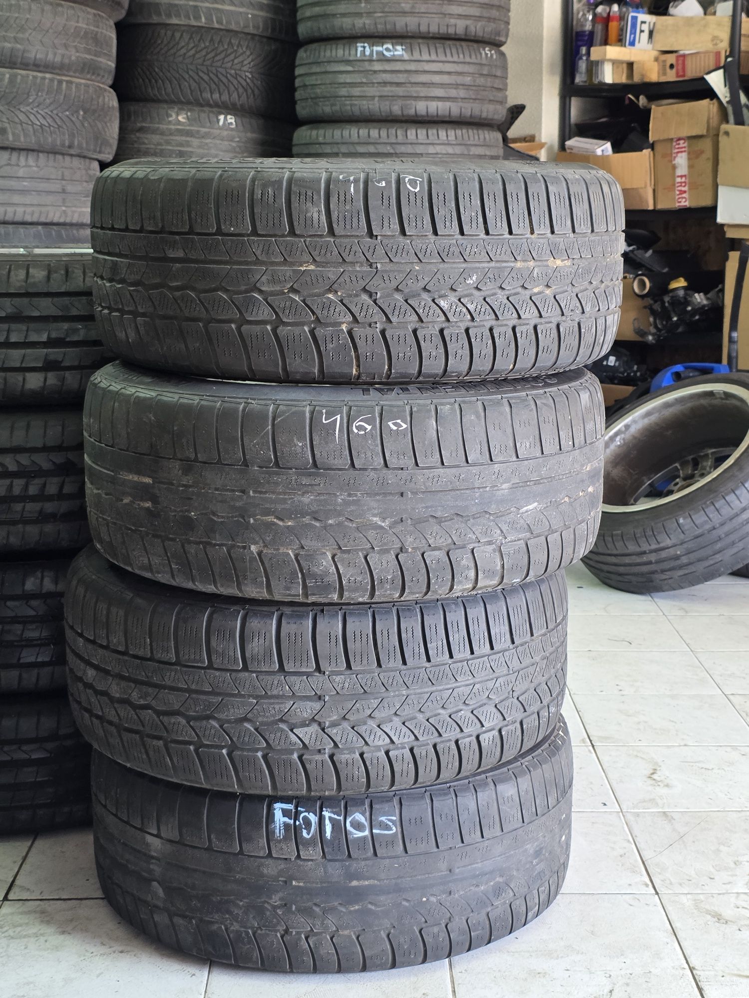 Jantes Originais BMW 17" 5x120 com Pneus 235.55.17