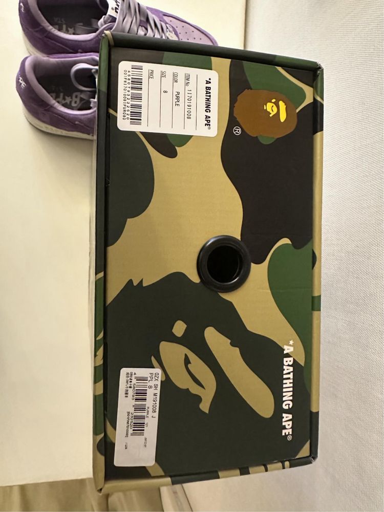 Замшеві кросівки A Bathing Ape BAPE STA