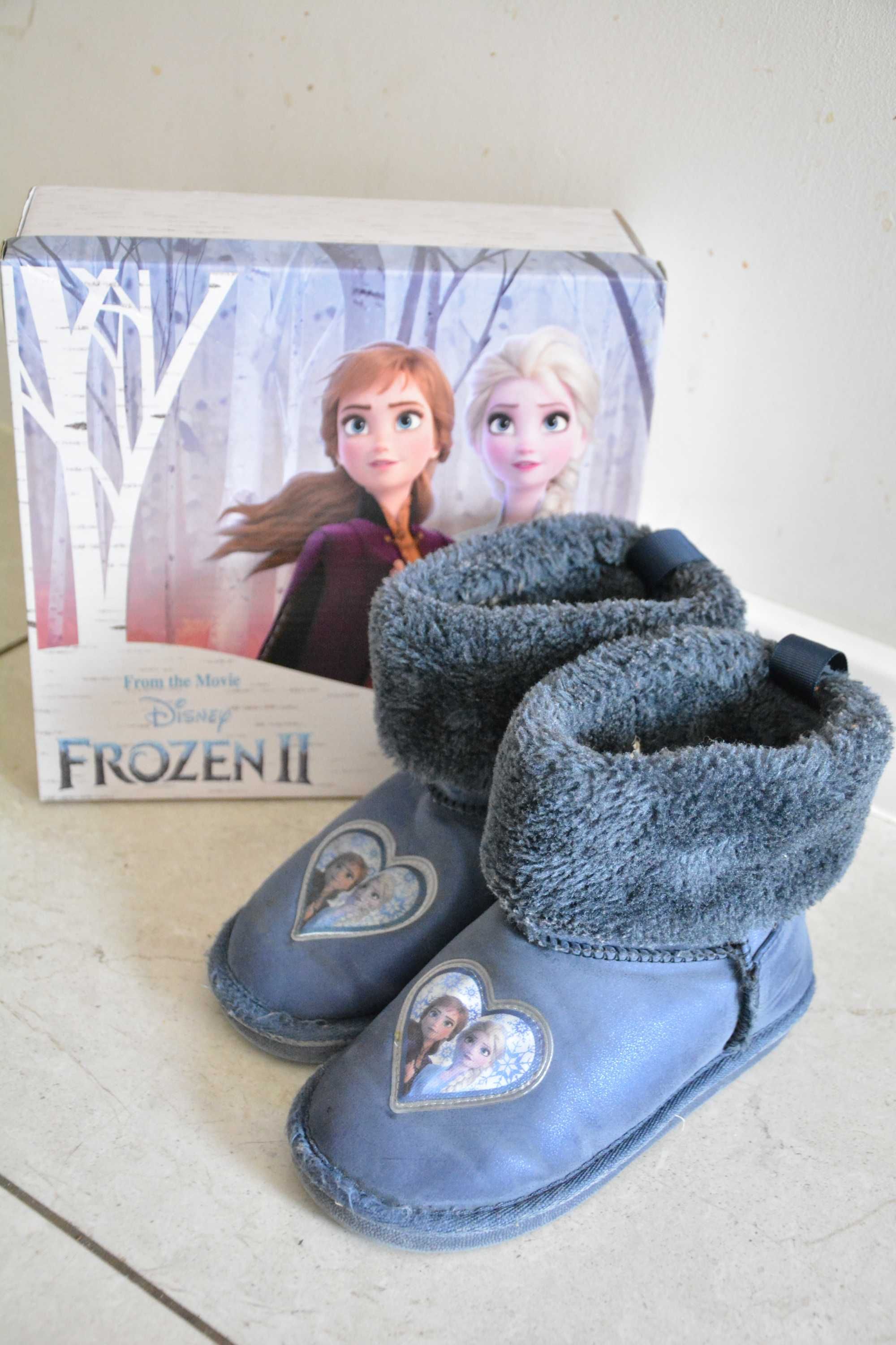 buty kozaczki ocieplane Frozen Kraina Lodu rozmiar 31