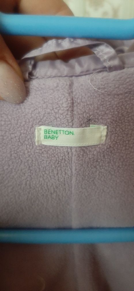 Комбинезон пуховий Benetton 0-3 місяці