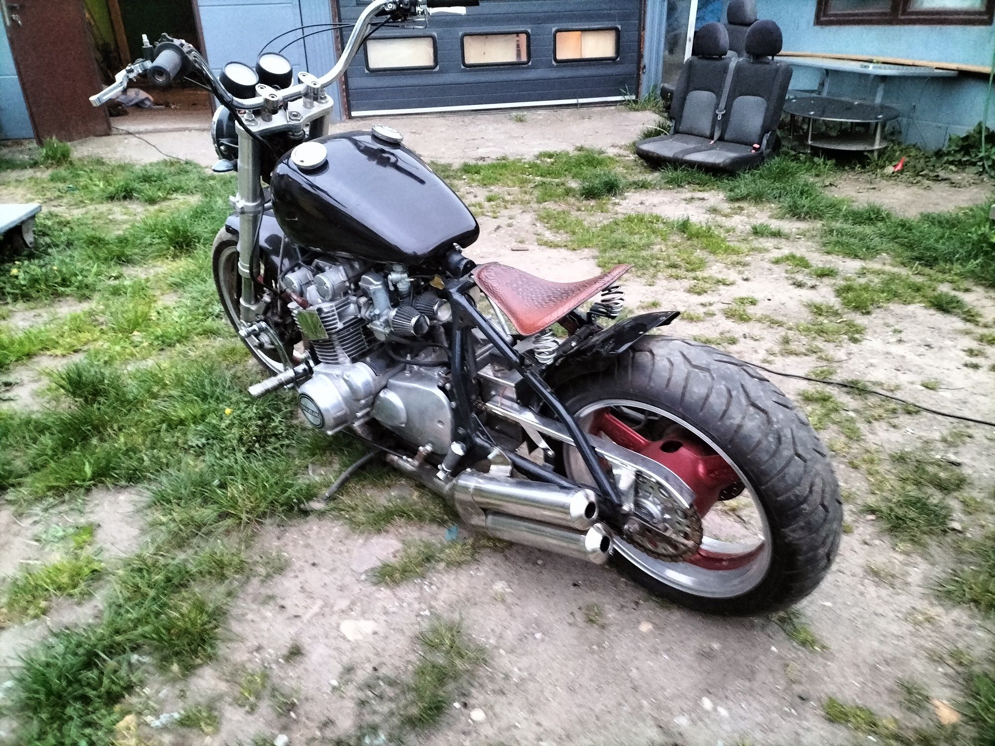 Suzuki GS 750 Bobber..Zamienię.