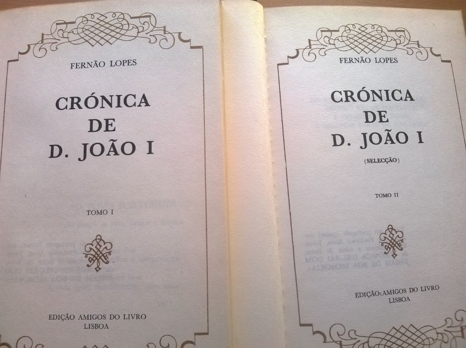 Crónica de D. João I - Fernão Lopes (portes grátis)