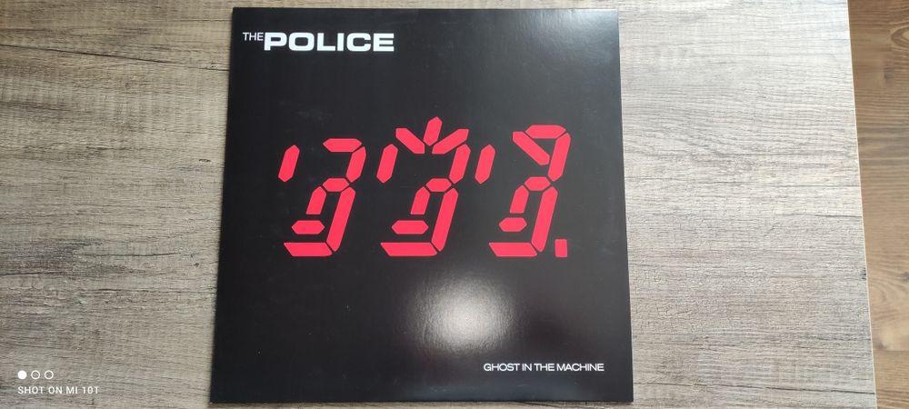 The Police Ghost On The Machinę LP