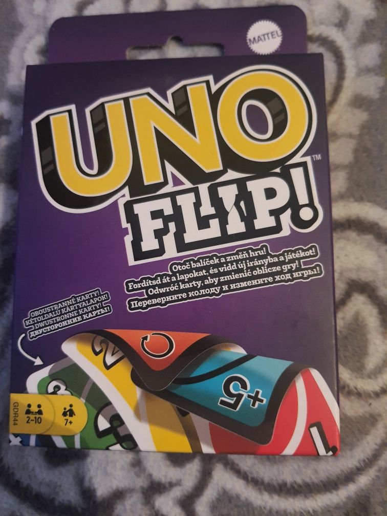 Gra Uno flip ,uno mattel