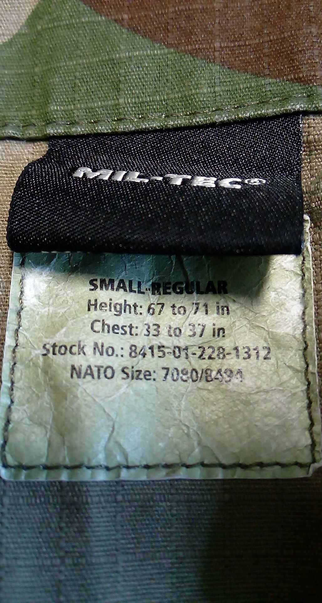 Bluza Mundurowa BDU Woodland US.Army r.Small Regular Miltec