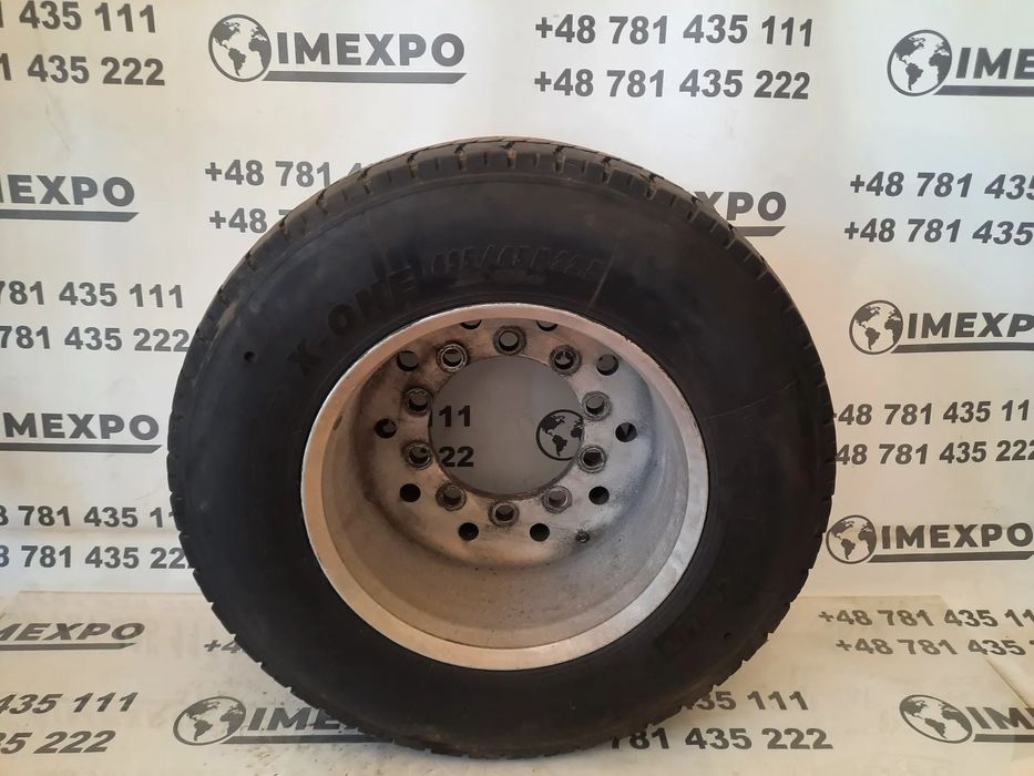 Koło opona alufelga felga 17 x 22.5 / 22.5 x 17 / 495/45 r 22,5 / ALCOA 840512