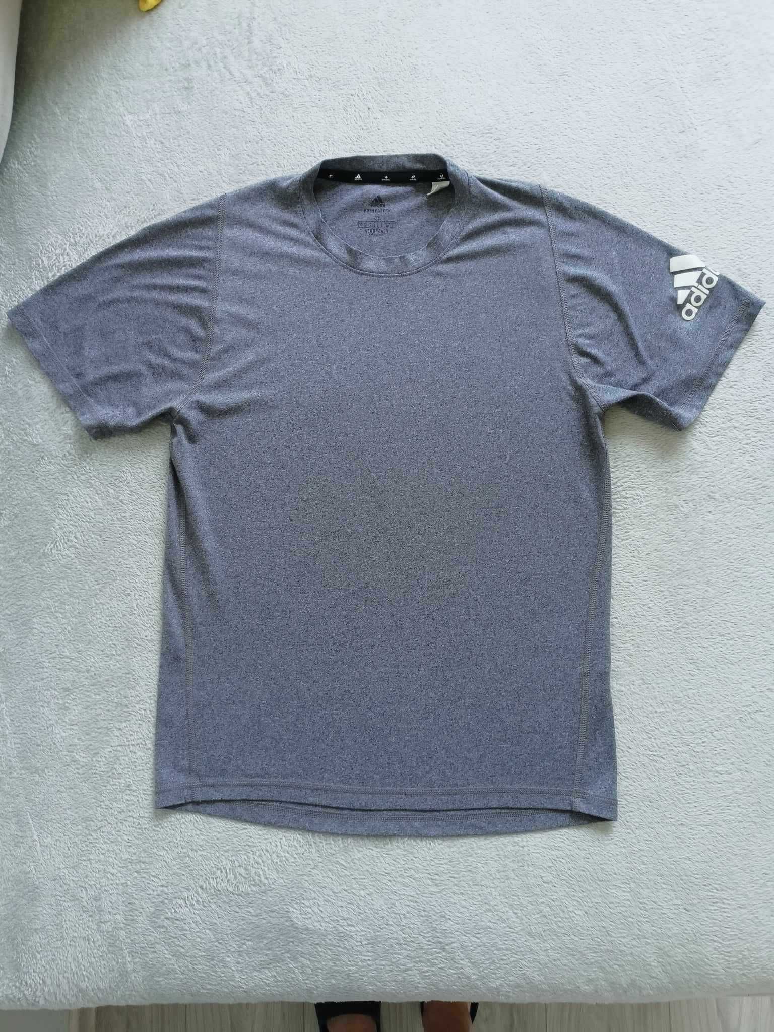 Męska koszulka treningowa/do biegania/na siłownię Adidas - rozmiar S
