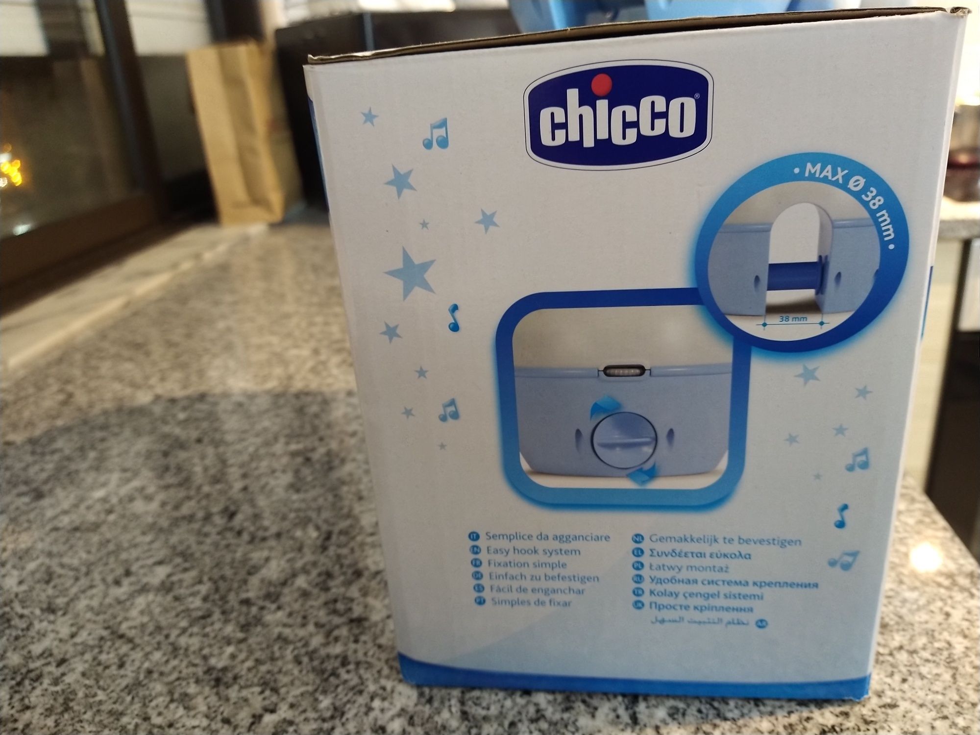 Projetor de luzes Chicco - first dreams next 2 stars