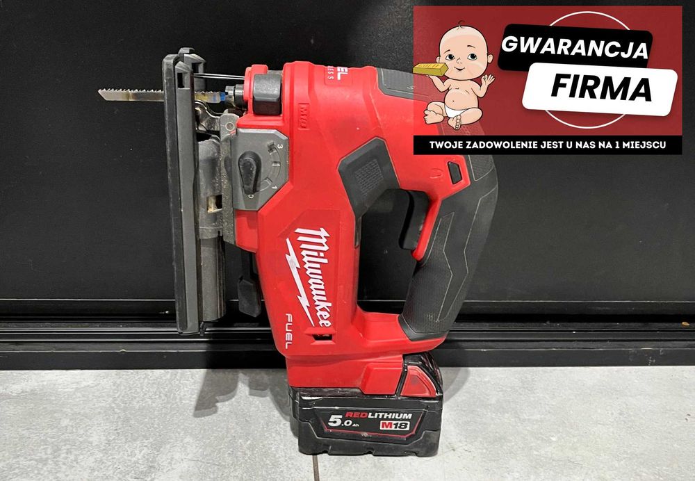 Wyrzynarka Akumulatorowa Milwaukee M18 FJS + Aku 5.0Ah | Dobry Stan |