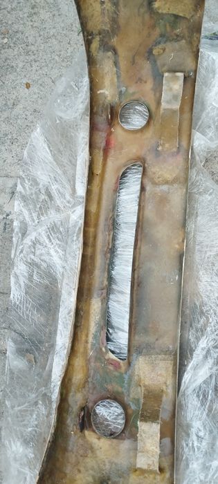 Parachoque em fibra para saxo.