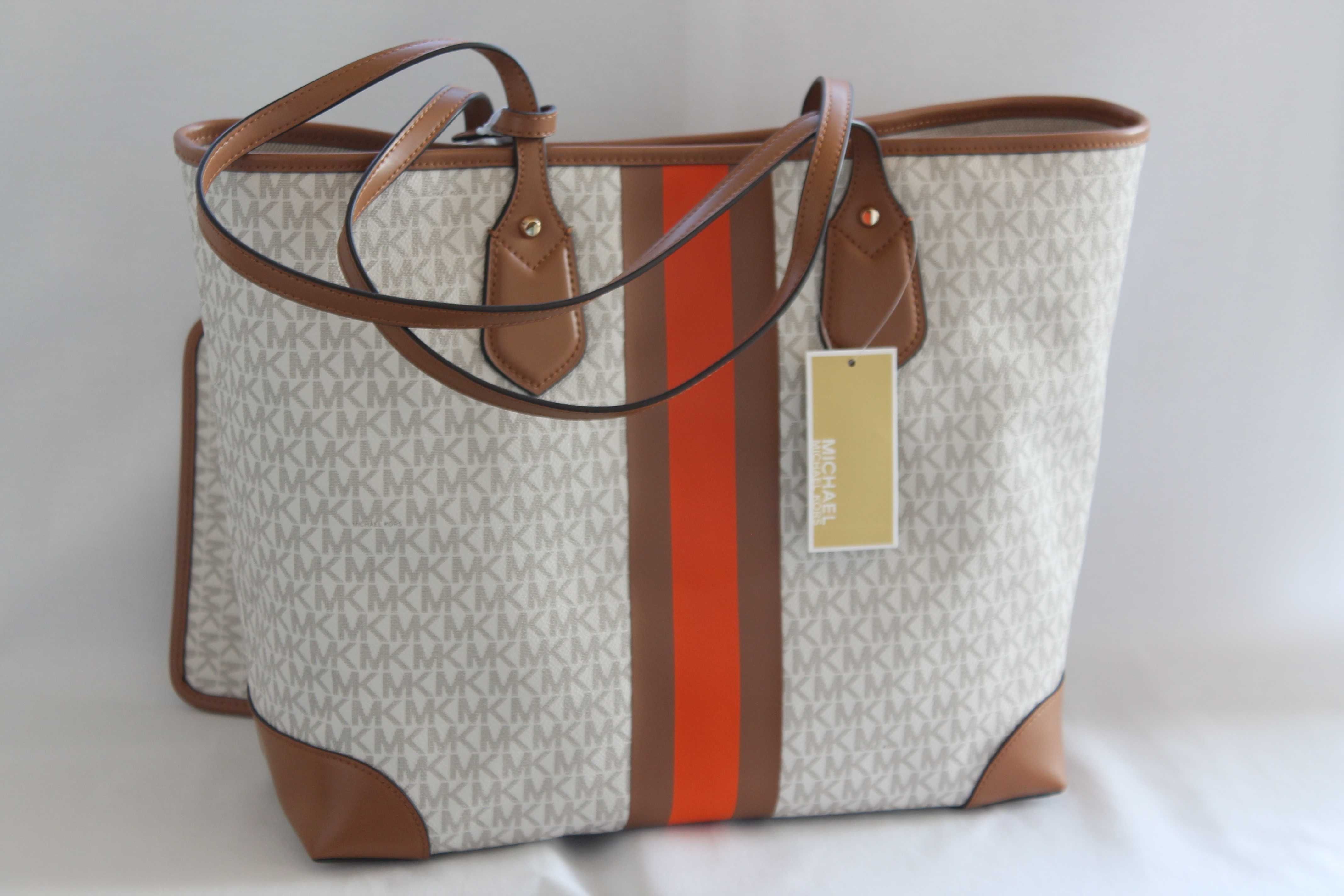 Сумка MICHAEL Michael Kors Eva Large Tote Clementine Multi ОРИГІНАЛ